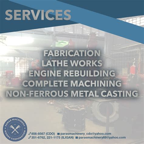 Paras Machinery Works Corp. .